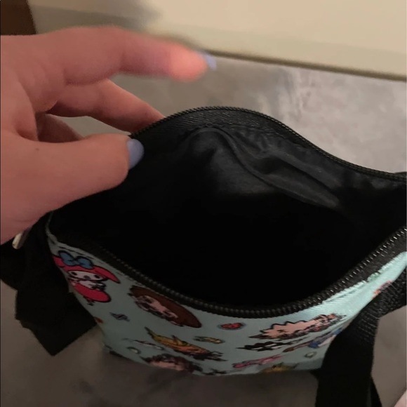 BIOWORLD My Hero Academia X Hello Kitty And Friends Passport Crossbody Bag - Picture 6 of 6